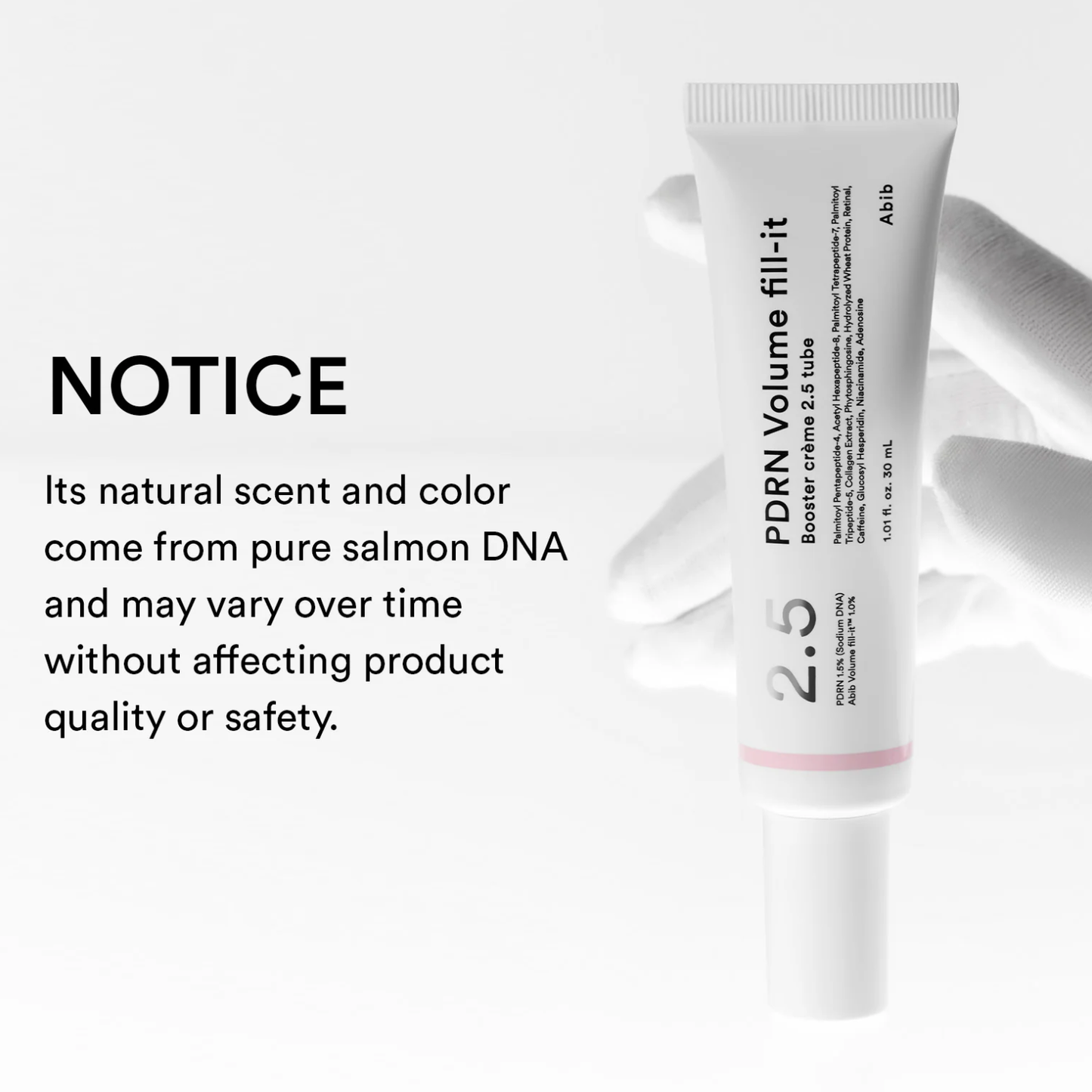 ABIB PDRN Volume Fill-it Booster Crème 2.5 Tube 30ml