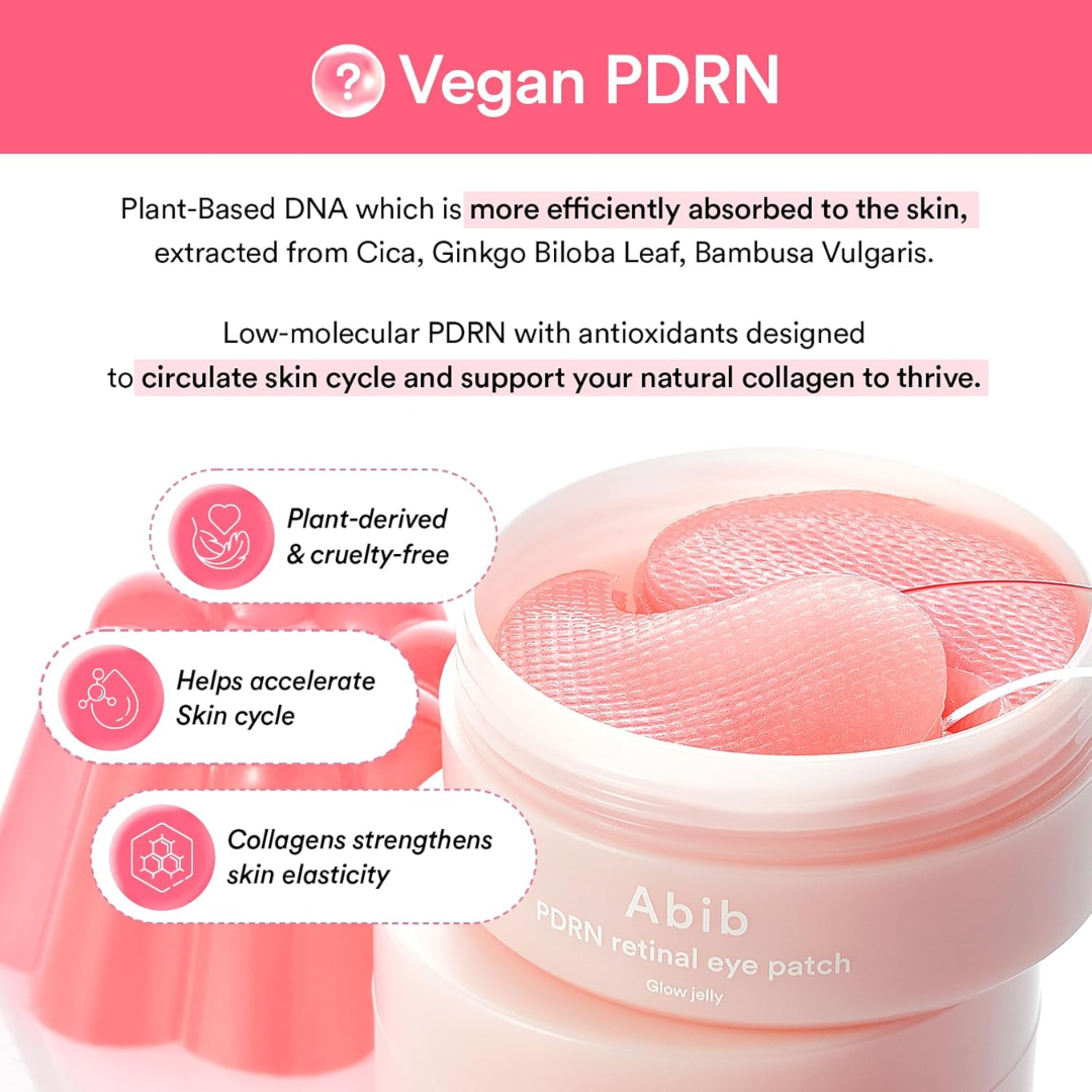 ABIB PDRN Retinal Eye Patch Glow Jelly 60ea