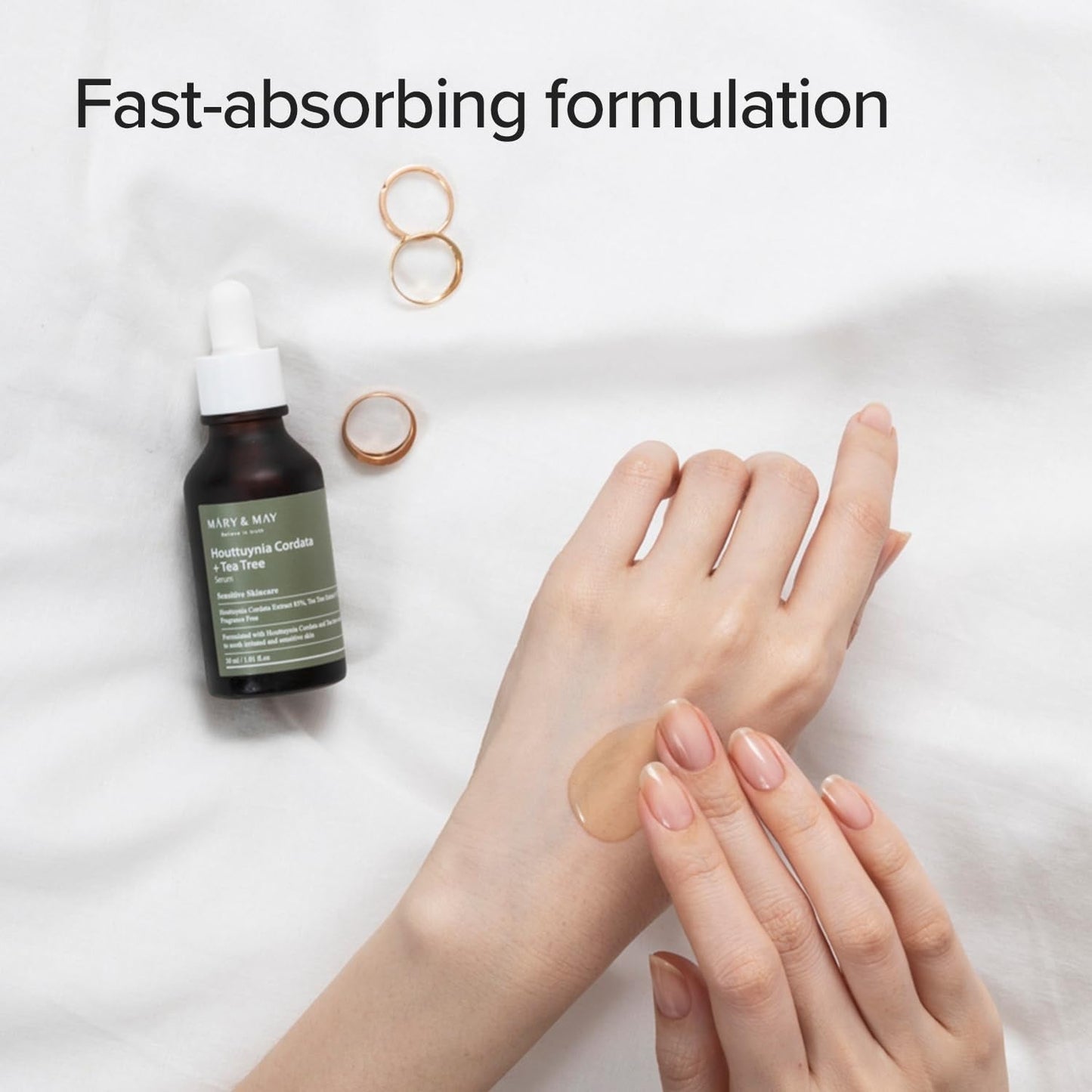 MARY & MAY Houttuynia Cordata + Tea Tree Serum 30ml