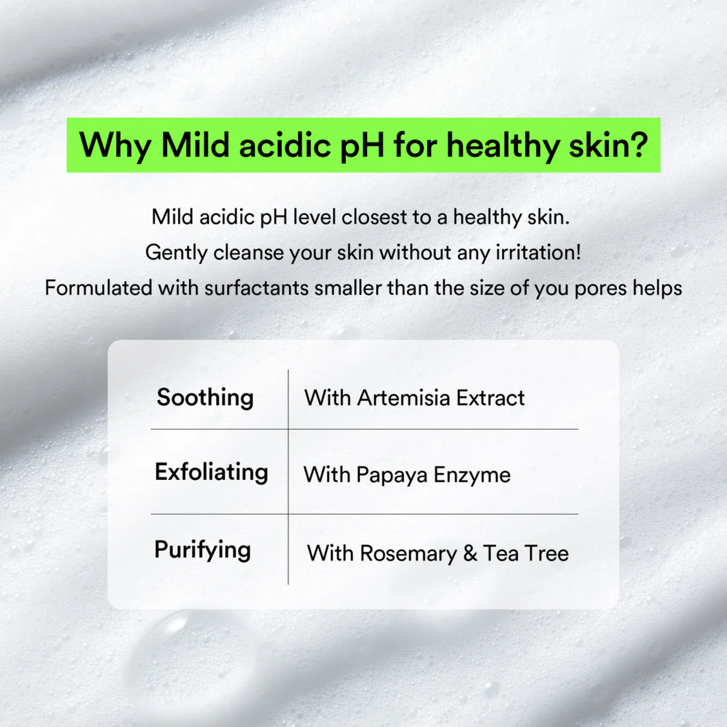 ABIB Acne Foam Cleanser Heartleaf Foam 150ml