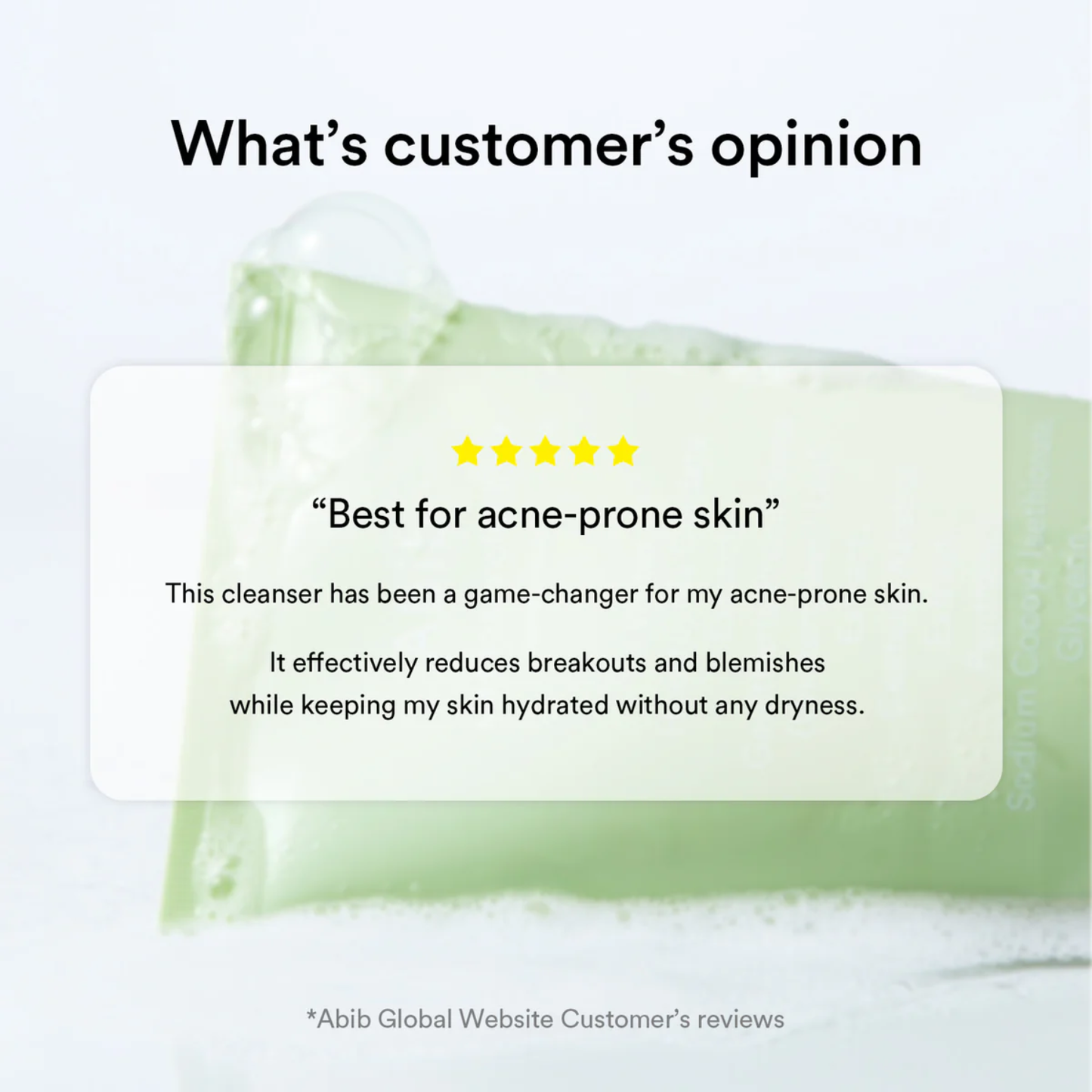 ABIB Acne Foam Cleanser Heartleaf Foam 150ml