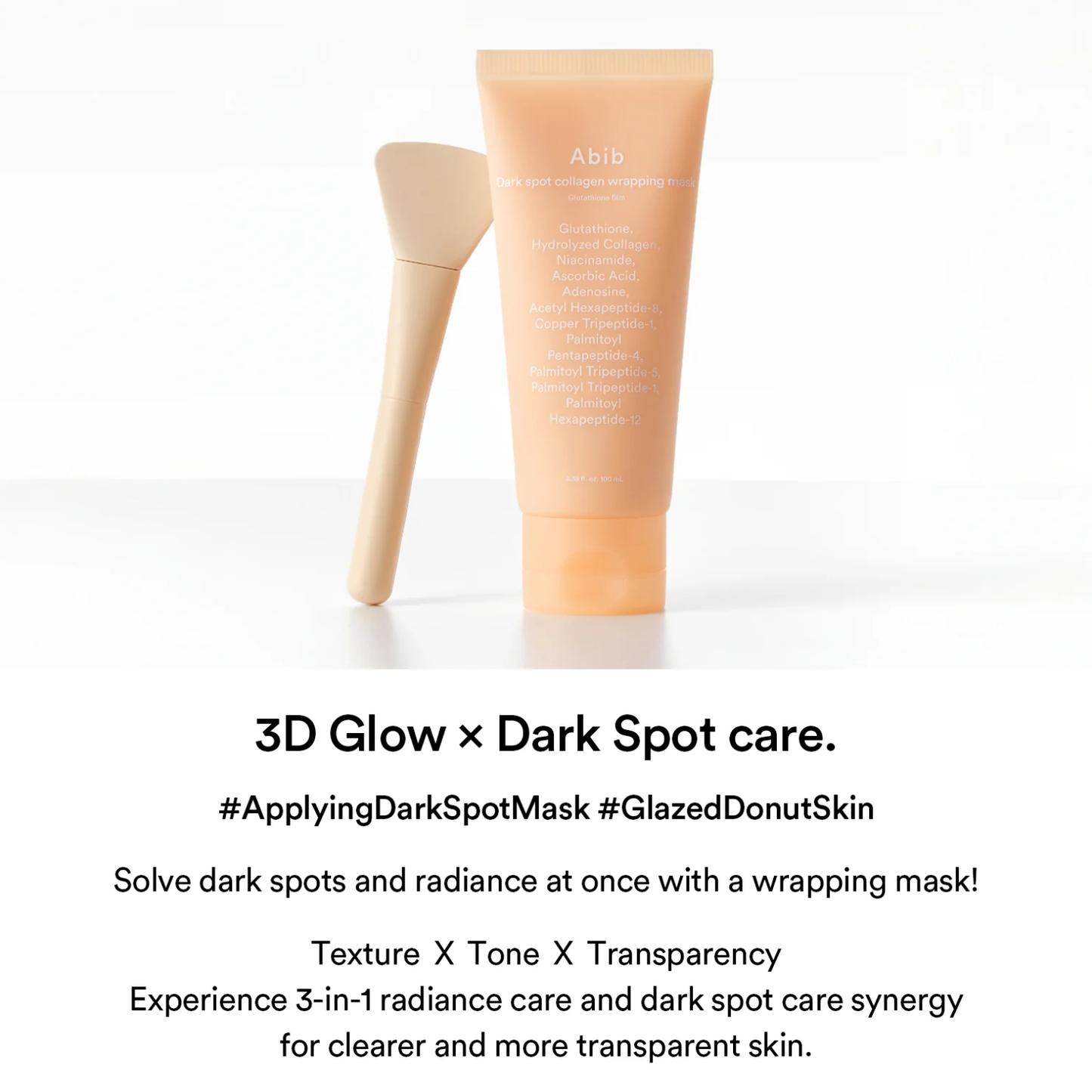 ABIB Dark Spot Collagen Wrapping Mask Glutathione Film 100ml
