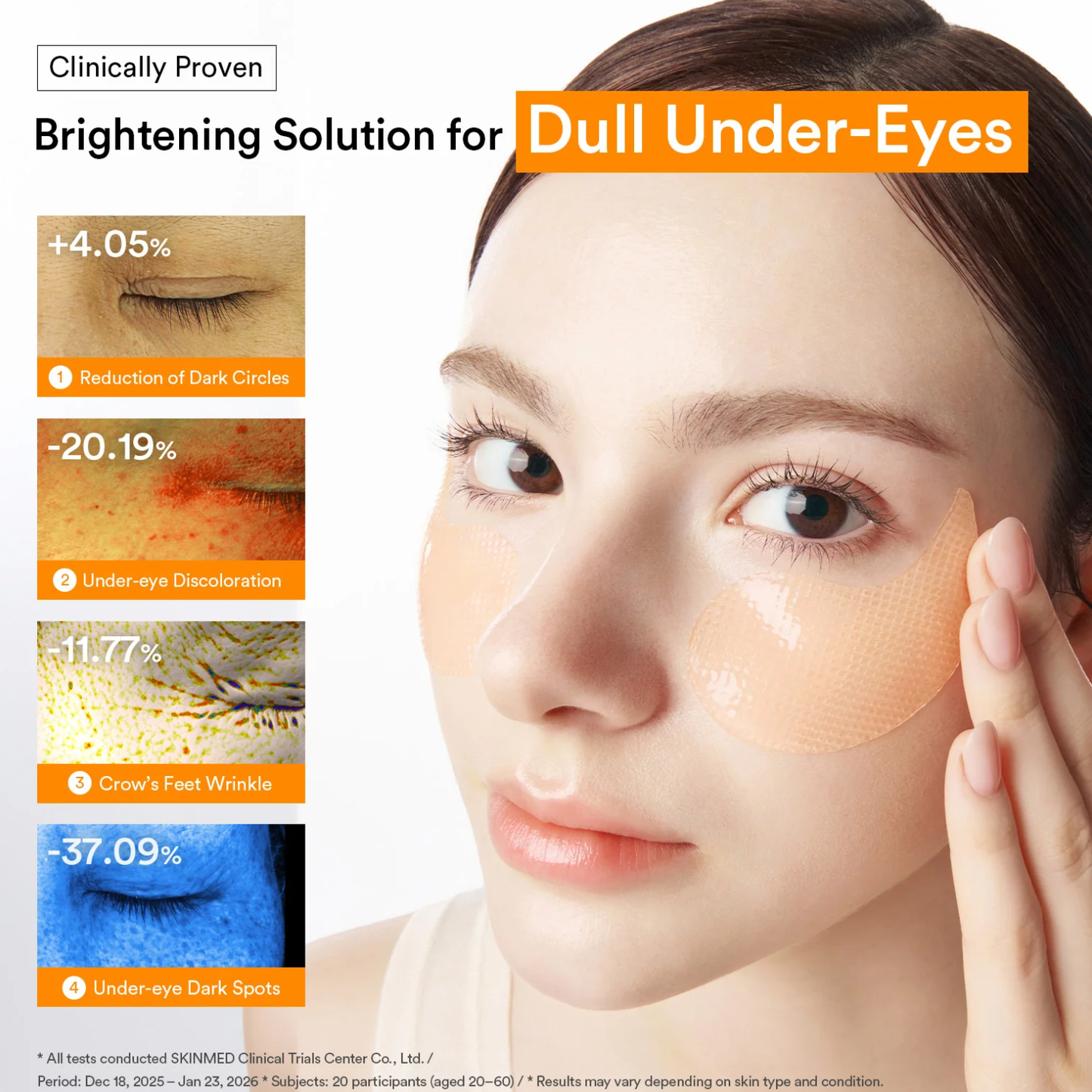 ABIB Glutathione Kojic Acid Eye Patch Vita Jelly 60ea