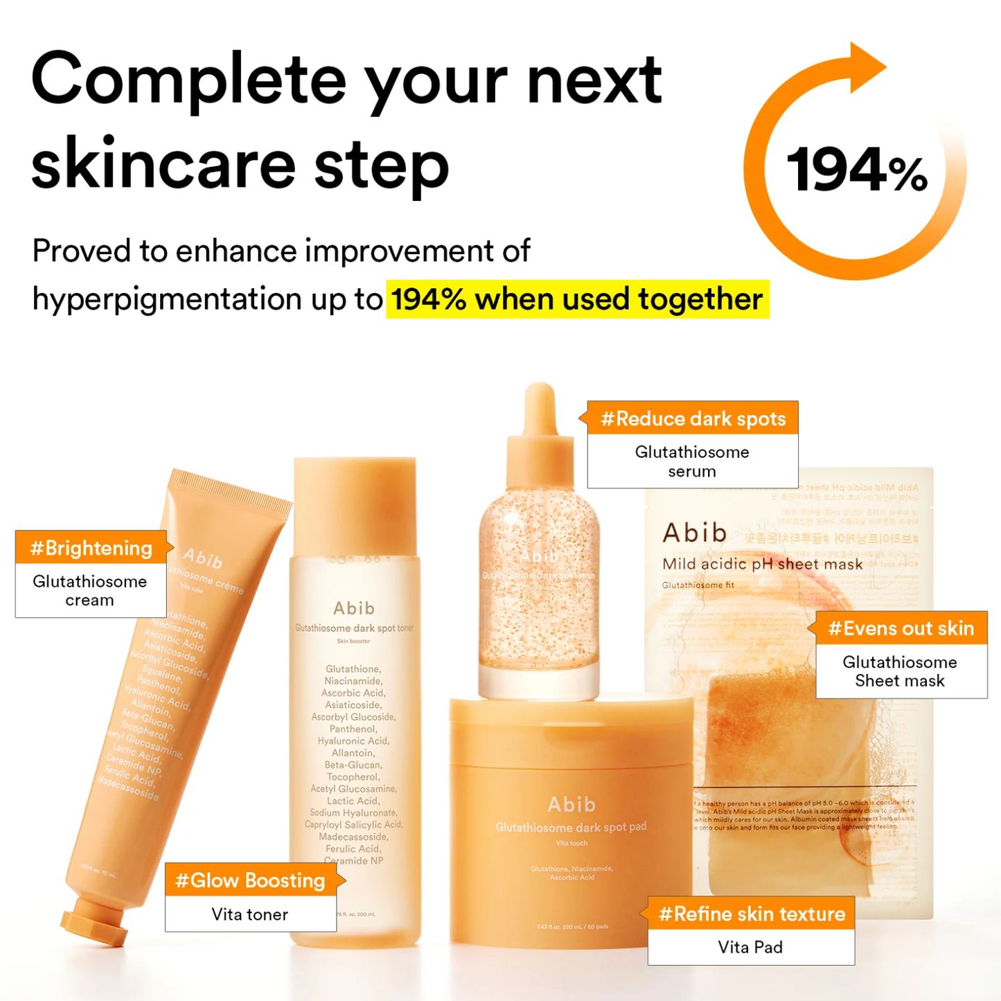 ABIB Glutathiosome Cream Vita Tube 75ml