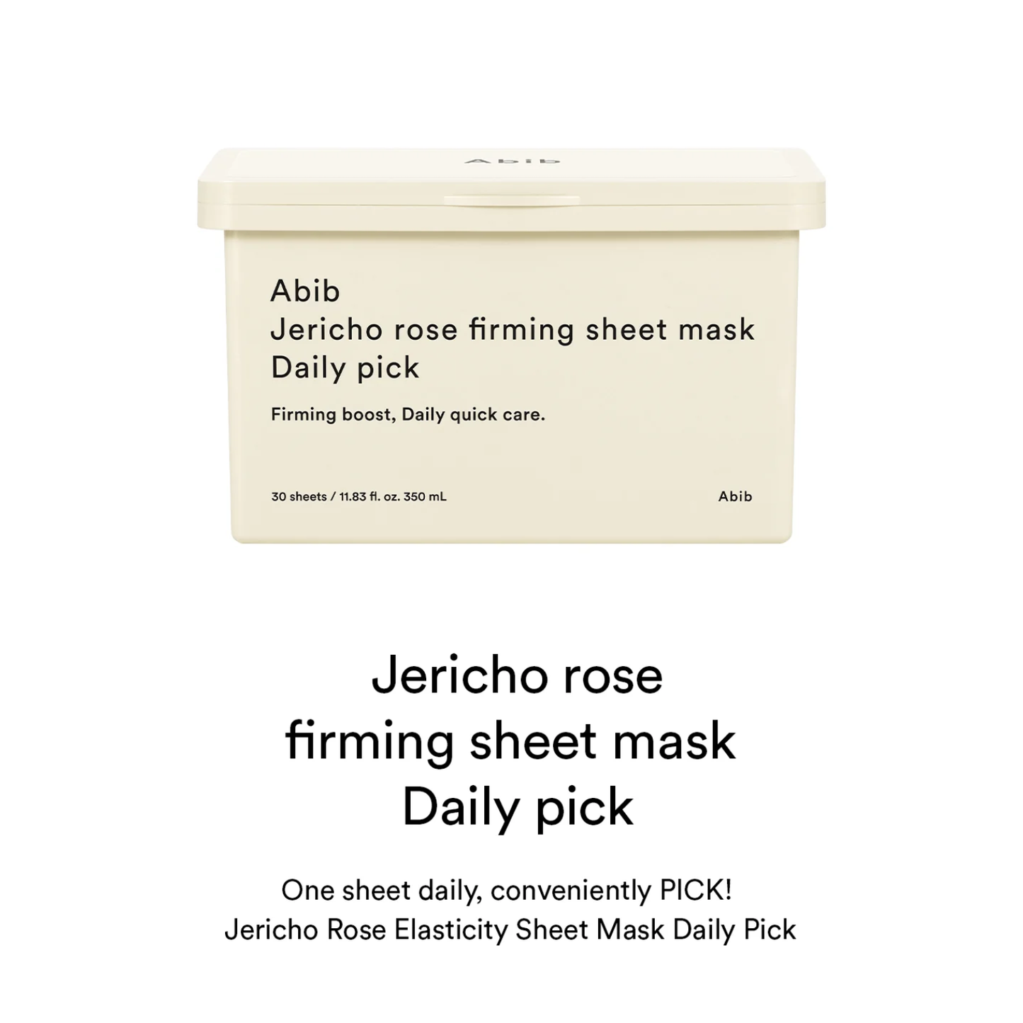 ABIB Jericho Rose Firming Sheet Mask Daily Pick 30ea