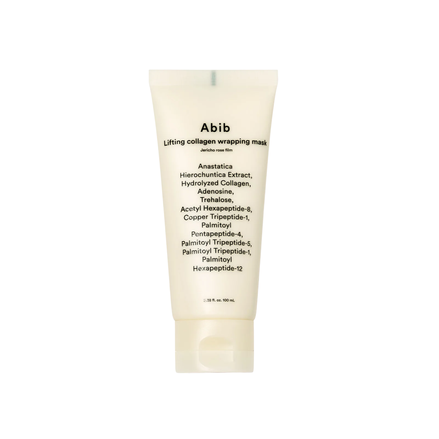 ABIB Lifting Collagen Wrapping Mask Jericho Rose Film is a firming treatment designed to improve skin elasticity and enhance radiance. Formulated with ultra-low molecular Collagen and Peptides, it helps support a lifted, smoother-looking appearance while reducing the look of pores. Enriched with Jericho Rose Extract, it delivers hydration and nourishment while helping to refine skin texture. The unique cream-to-film texture wraps the skin for better absorption, leaving it feeling firm, soft, and refreshed. 